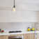 1 - Light Black LED Single Pendant