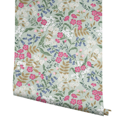Papier peint adhésif Sweetbrier Blush