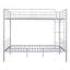 Lit superposé double au-dessus de double, argent-216745904-216745906