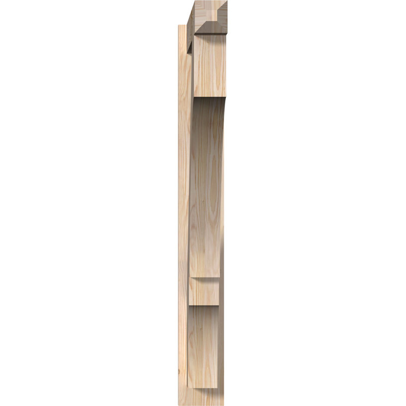 Balançoire artisanal Balboa, Sapin Douglas de 6 po (sciage brut), P 34 po x H 46 po