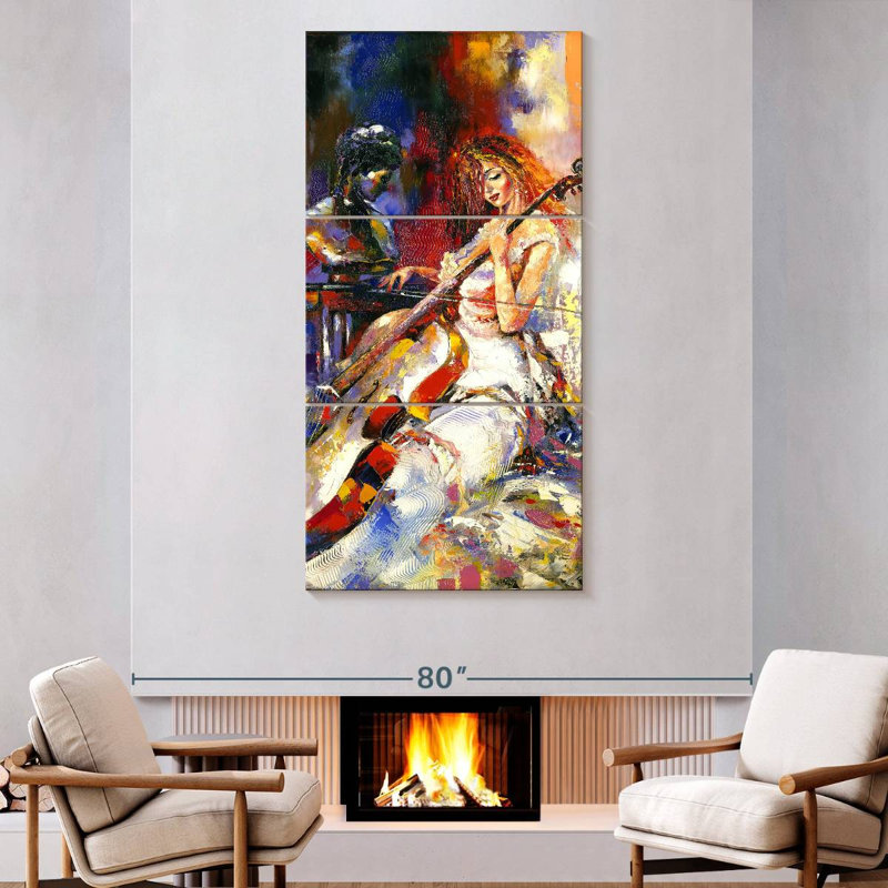 Woman Playing Cello