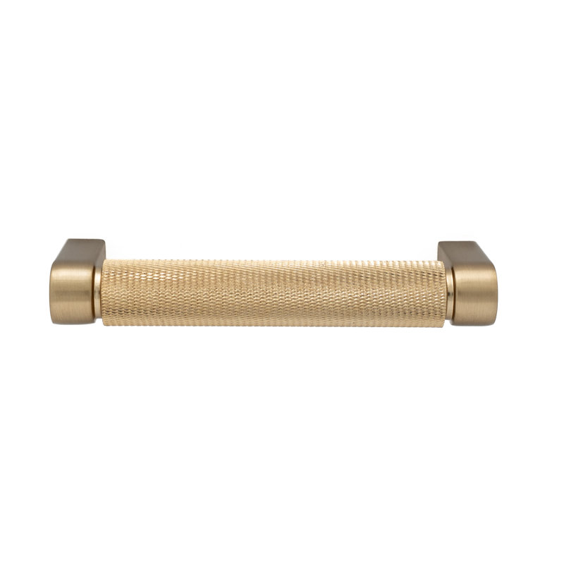 Poignée barre bronze champagne 3-3 / 4 po Kent, 3.75", Bronze champagne