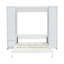 Grand lit escamotable mural avec portes de rangement-179954848