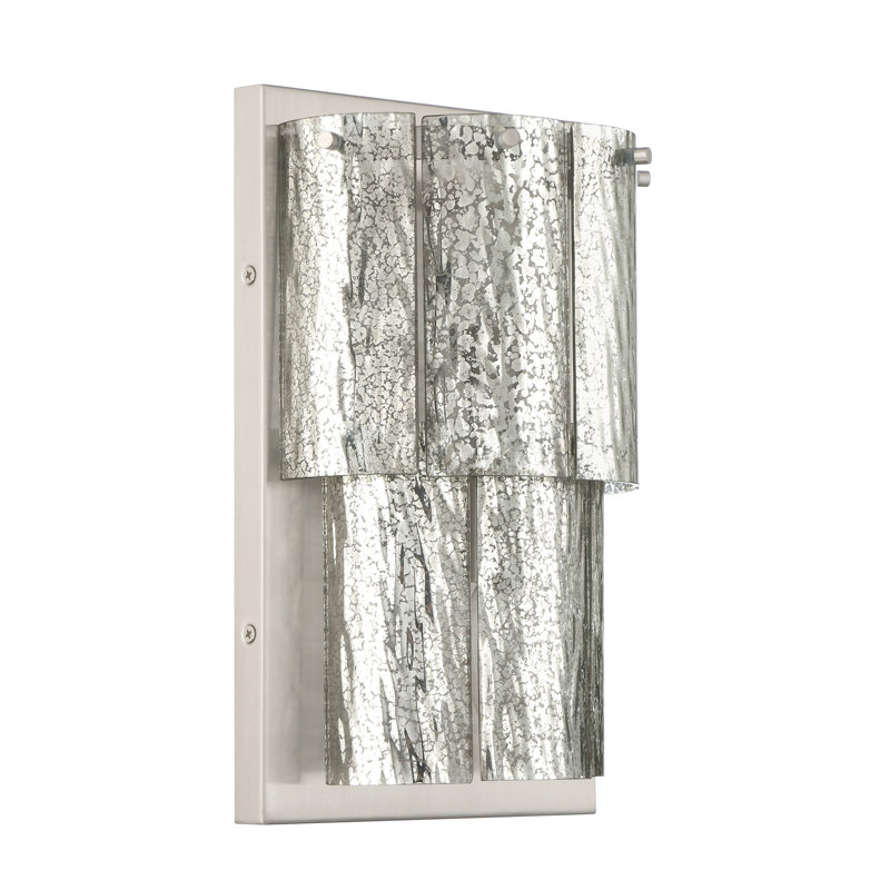 Tanique Armed Sconce, Brushed Nickel