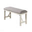 Banc - gris et blanc