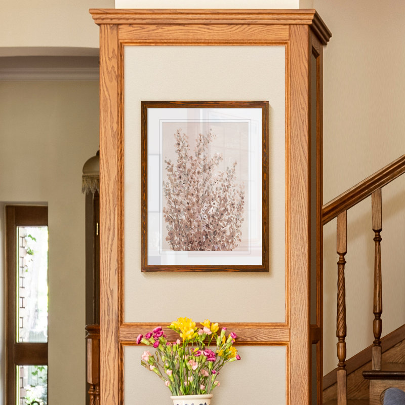 « rustique wildflowers i » par paul cezanne-picture cadre, reproduction d’art sur toile, H 32 po x l 44 po x 1,25 po