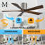 Ventilateur à pales encastré 5 pales Irene-932459214-932459251-932459246