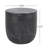 Textured Barrel Concrete Side Table