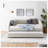 Armie Upholstered Daybed,with Two Drawers Trundle Upholstered Tufted Sofa Bed,Guest Bed-1621894288-1621894749