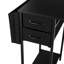 Metal Base Computer Desk with Power Outlet-1942620935