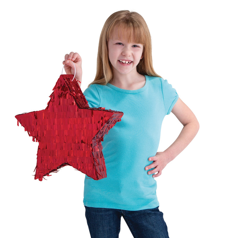 The Party Aisle™ Pizano Star Pinata | Wayfair