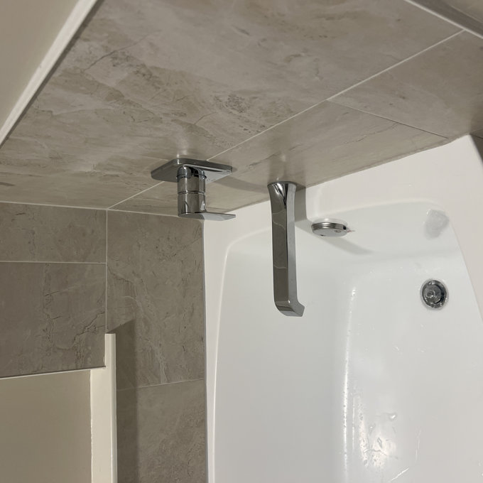 MOEN Genta WT901 LX Single Handle Wall Mount Tub Filler Faucet In Chrome - View #9