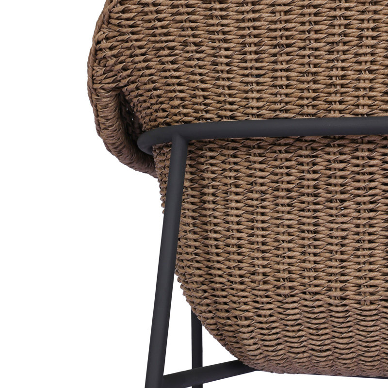 Suerte Outdoor Dining Armchair, Cream
