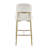 Paulett Velvet Counter Stool, (Set Of 2)