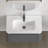 Modern 30" Floating Wall Mount Single Bathroom Vanity With Ceramic Sink Top