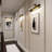 Luxury Golden LED Flush Mounted Picture Lights