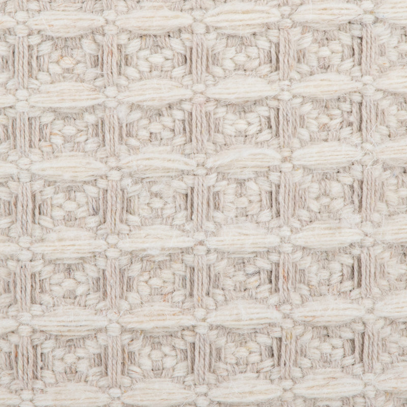 Rangement en laine de 18 pouces avec texture tissée 3D, couvercle amovible, rangement intérieur, capacité de poids de 250 lb, 18 po de laine, style texturé, utilisation seulement,