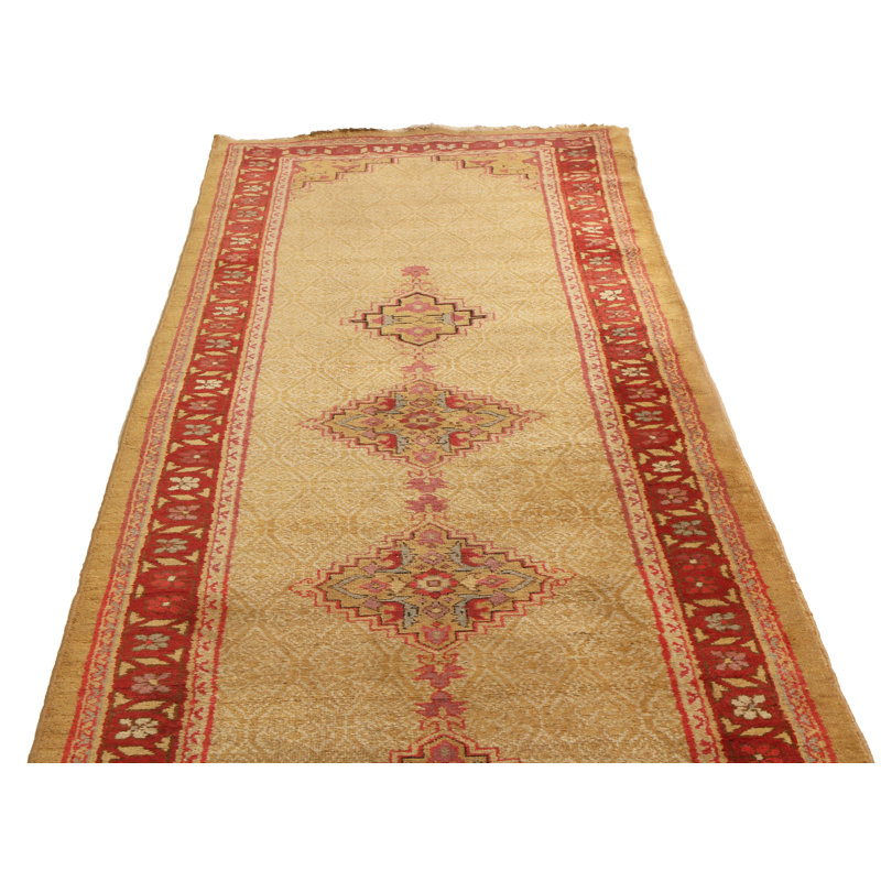 One-of-a-Kind 2'6" X 11'11" Hand Knotted Area Rug