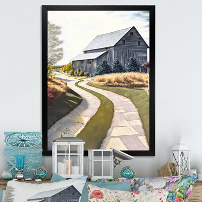 Archak charmant chalet dans le pays II - ferme / campagne toile Art mural