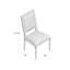 Chaise d'appoint de salle à manger rembourrée Court Vintage-27773124