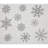 Yuletide Burlap Cotton Blend Geometric Rectangle Placemat