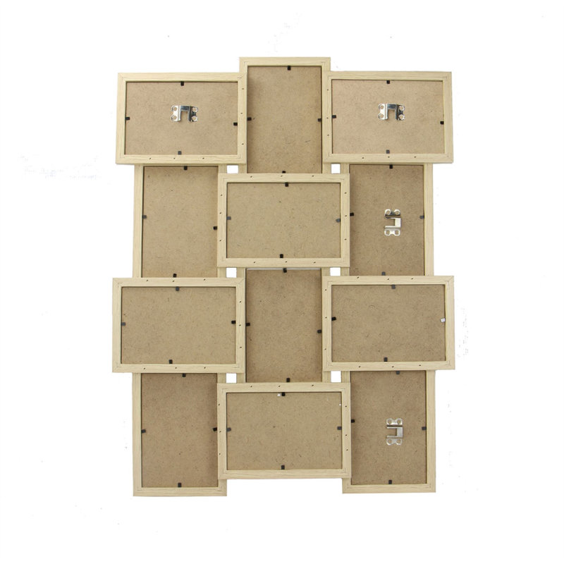 Michiana Brown Wood Mirrored Picture Frame