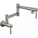 Davoli Pot Filler - Dual Handle Wall Mount - Traditional