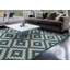 Tapis bleu sarcelle intérieur / extérieur Menefee-1078155910