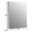 Verdera® Recessed or Surface Mount Frameless Medicine Cabinet with 3 Adjustable Shelves-1052395050
