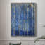 Reproduction encadrée ABSTRACT Series IX - bois massif-330775343