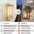 Rahshan 2 - Light Outdoor Gold Wall Light(Bulbs Included)-438674357