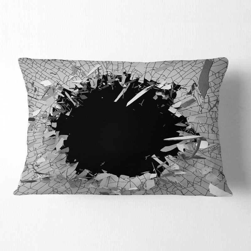 Coussin lombaire abstrait