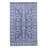 Céline Rustic Oriental Blue Hand Tufted Wool Traditional Area Rug-28666545