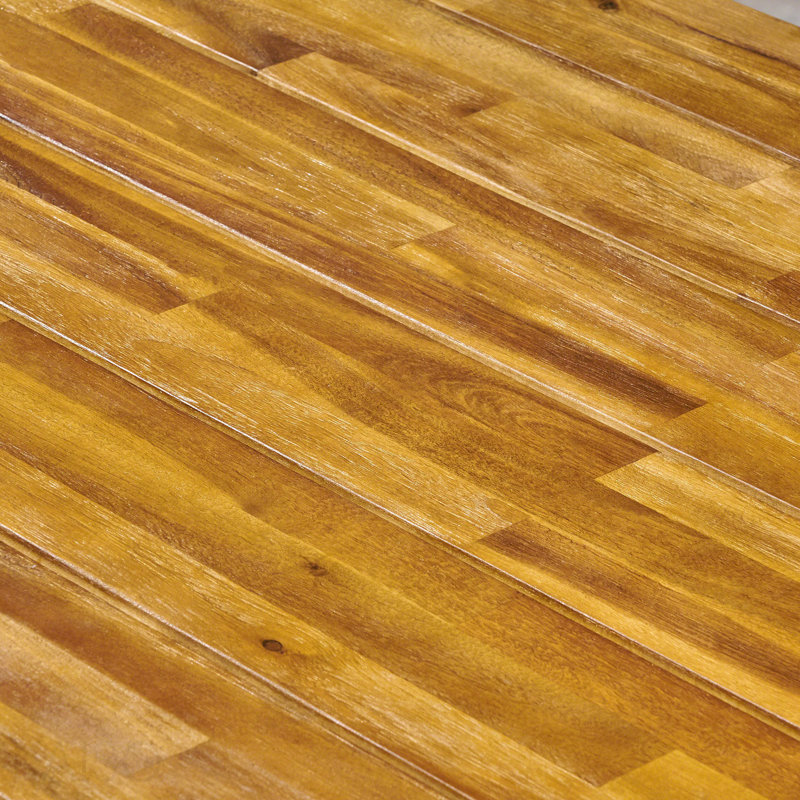 Table de salle à manger d'extérieur en bois d'acacia