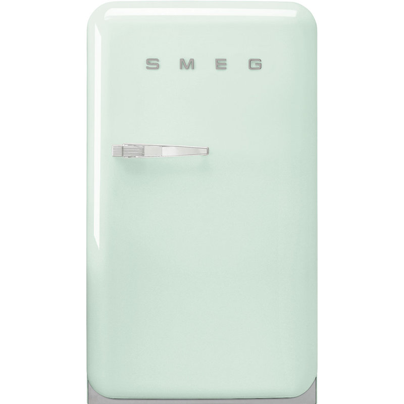 SMEG Réfrigérateur noir 21,44 po 4,48 pieds cubes Energy Star, Oui, Vert pastel