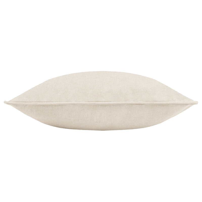 Dawn Square Throw Pillow Cover, Linen