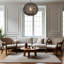 Rattan Sphere Pendant Shade-833683475-932342407