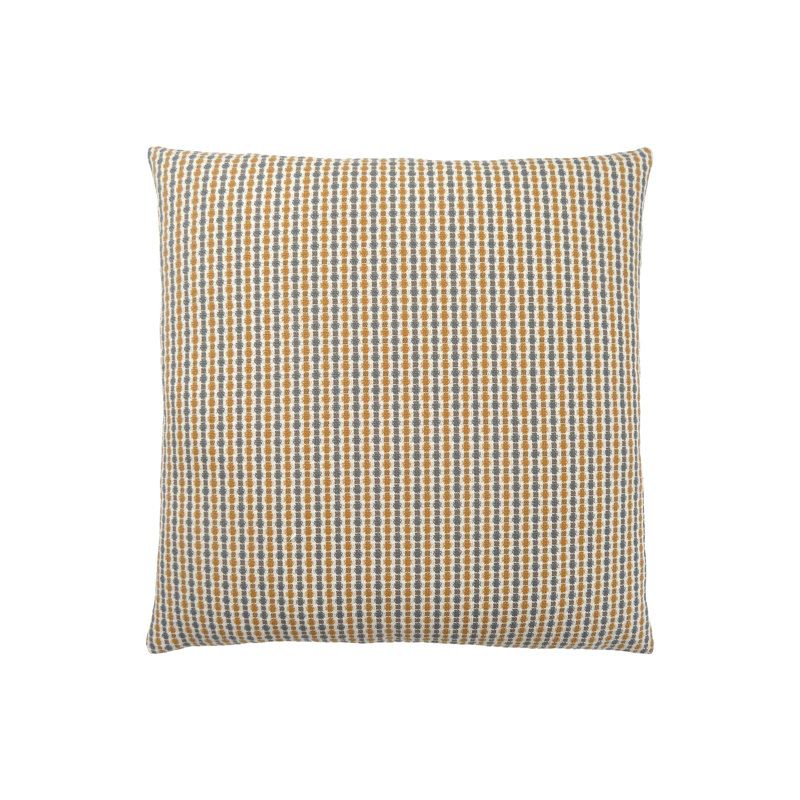 Coussin décoratif en polyester hypoallergénique moderne gris et noir 18 po x 18 po avec insert pour canapé, canapé et chambre à coucher