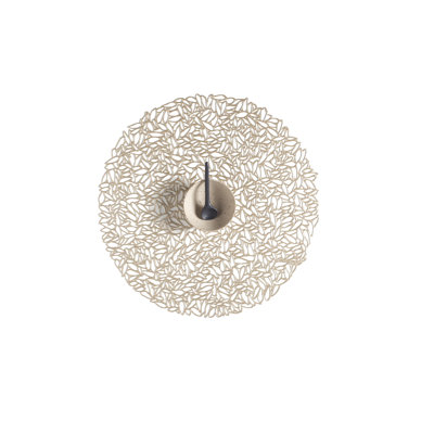 Petal Vinyl Solid Colour Round Placemat