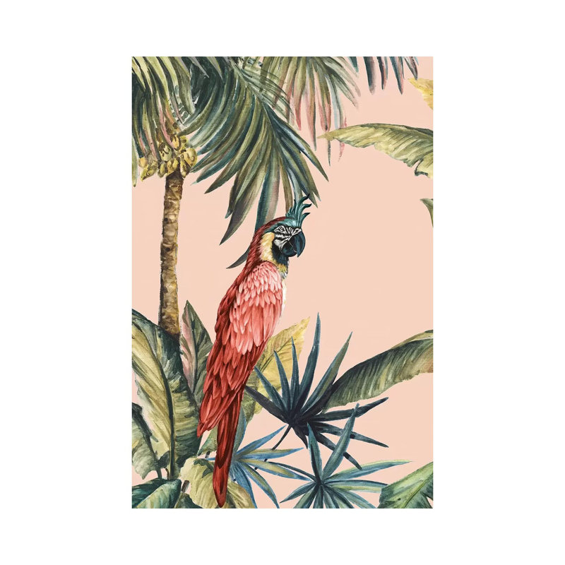Tropicano III by Eva Watts - Painting on Canvas, Wrapped Canvas, 30.48 cm H x 45.72 cm W