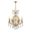 Lustre en cristal 8 lumières Aeliana