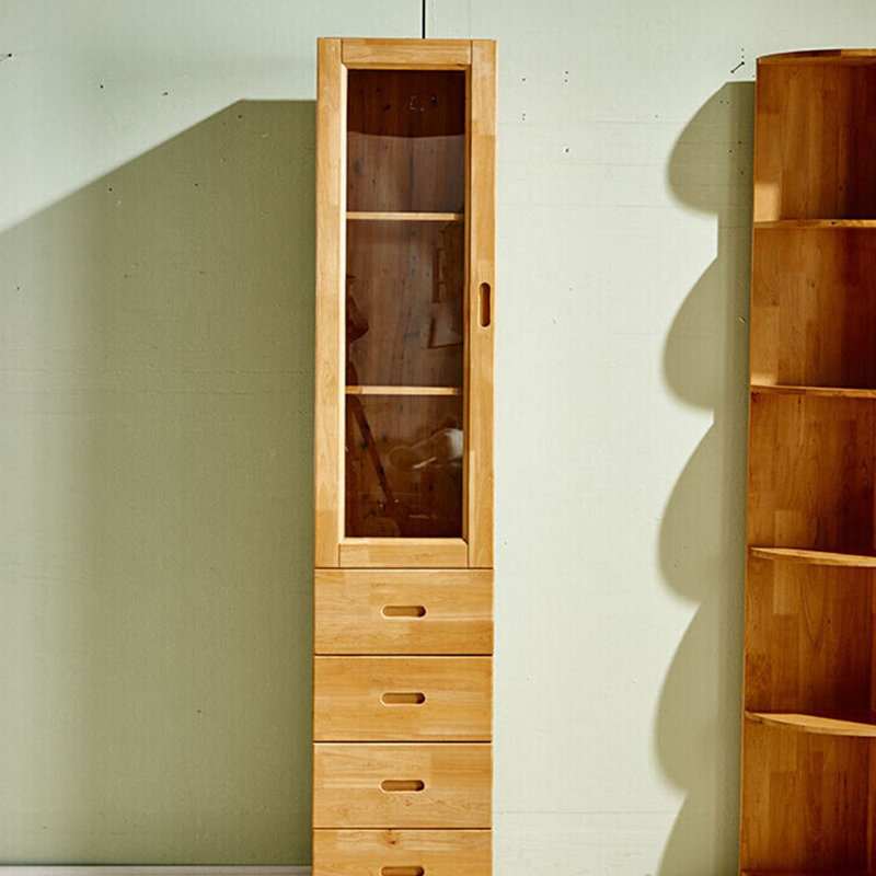 Classic solid wood bookcase