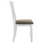 Ensemble de 2 chaises d'appoint Pratto