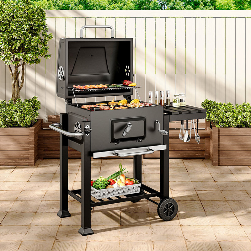 Dakota Fields Christoph 113cm W Charcoal Grill