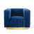 Velours bleu marine est en rupture de stock