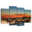 Brampt Elephants In Sublime Sunset