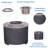 20.5''W Outdoor Wood Burning Smokeless Fire Pit
