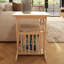 Wood Free Standing Magazine Rack