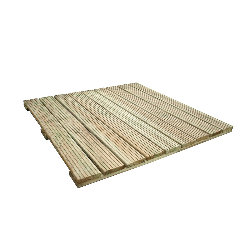 360cm L x 360cm W Wood Tile in Wood