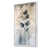 Cadre flottant blanc